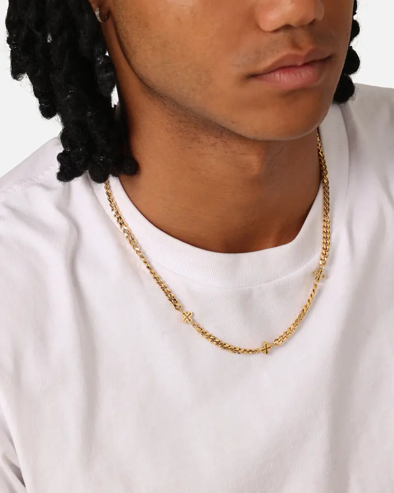 Saint Morta Amalgam Cuban Chain Gold 1
