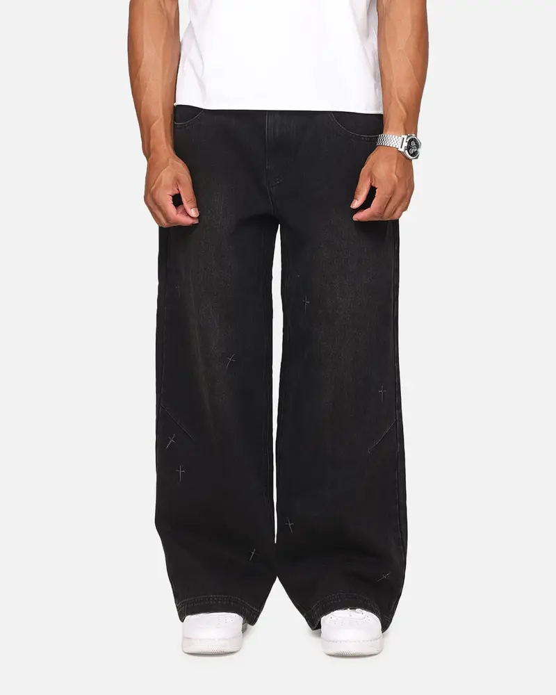 Saint Morta Amplus Graveyard Jeans Black Shadow 1