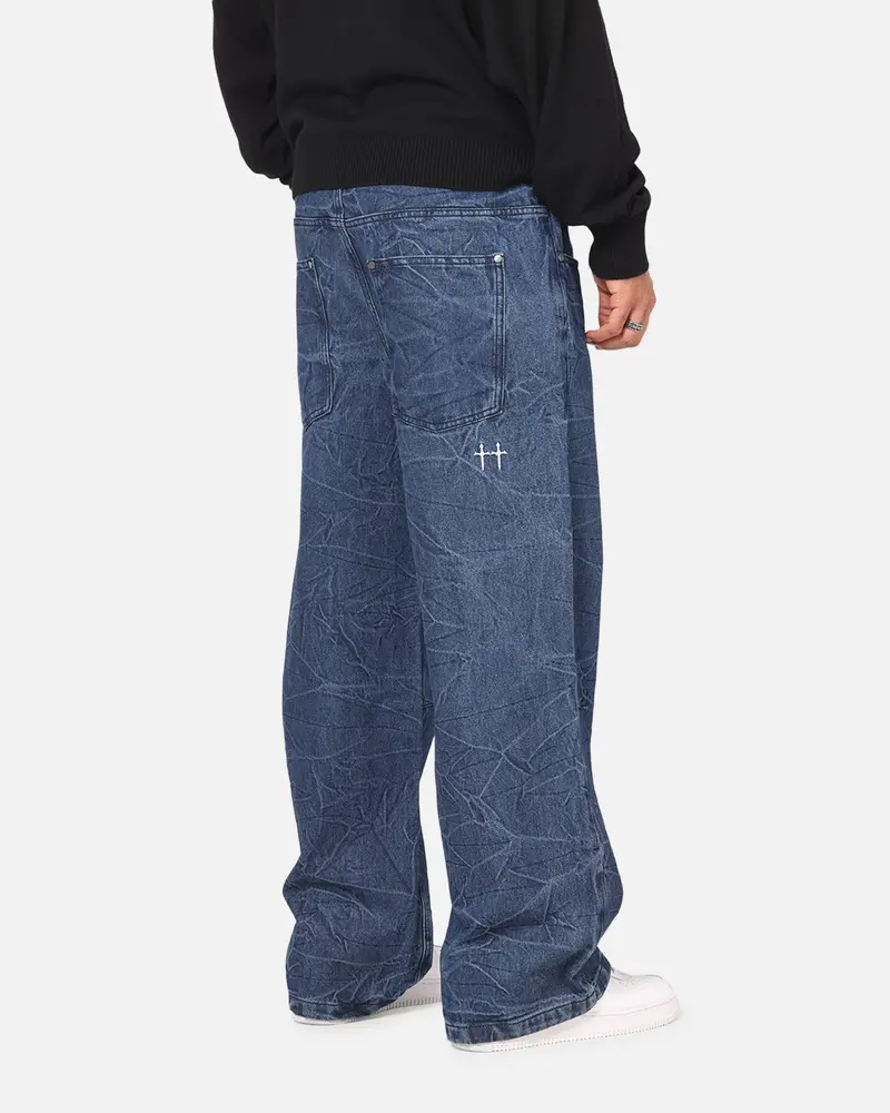Saint Morta Amplus Jeans Crinkle Stonewash 1