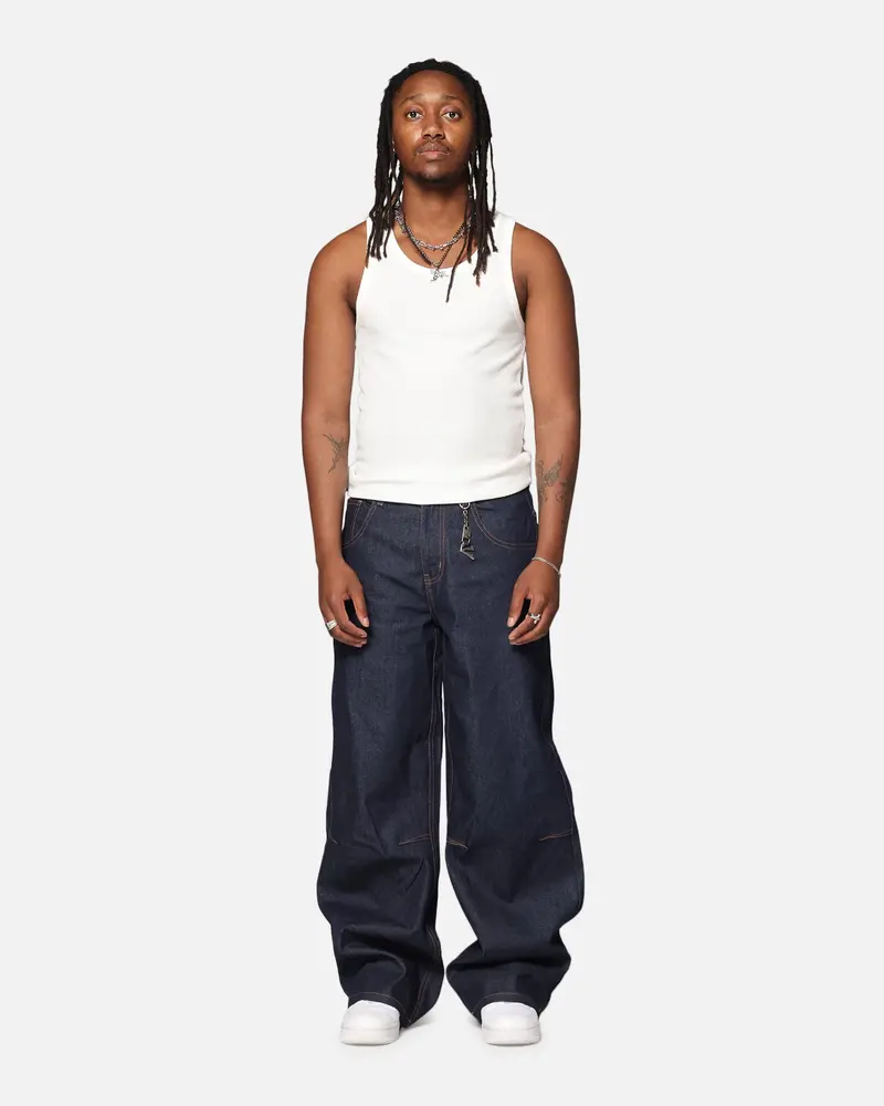 Saint Morta Amplus Jeans Indigo/Tan 1