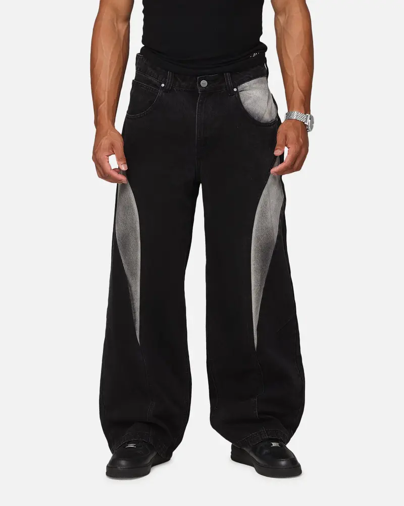 Saint Morta Amplus Workwear Jeans Black/Grey 1