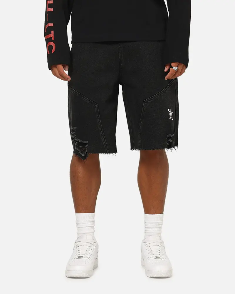 Saint Morta Annex Baggy Jorts Black Shadow 5
