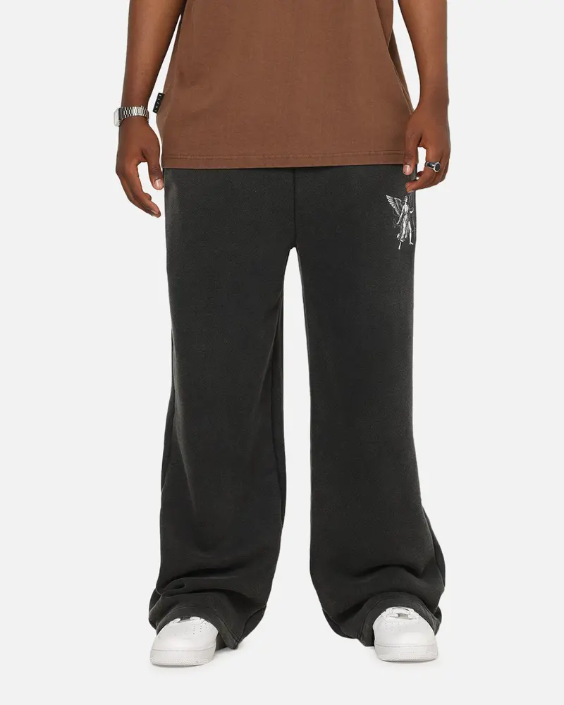 Saint Morta Archangel Sweatpants Black/Off White 1