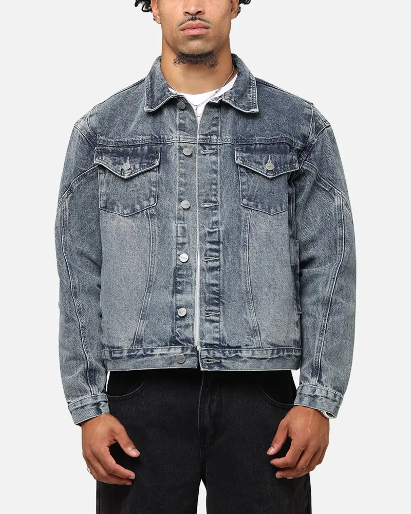 Saint Morta Armoury Denim Jacket Dirty Denim 1