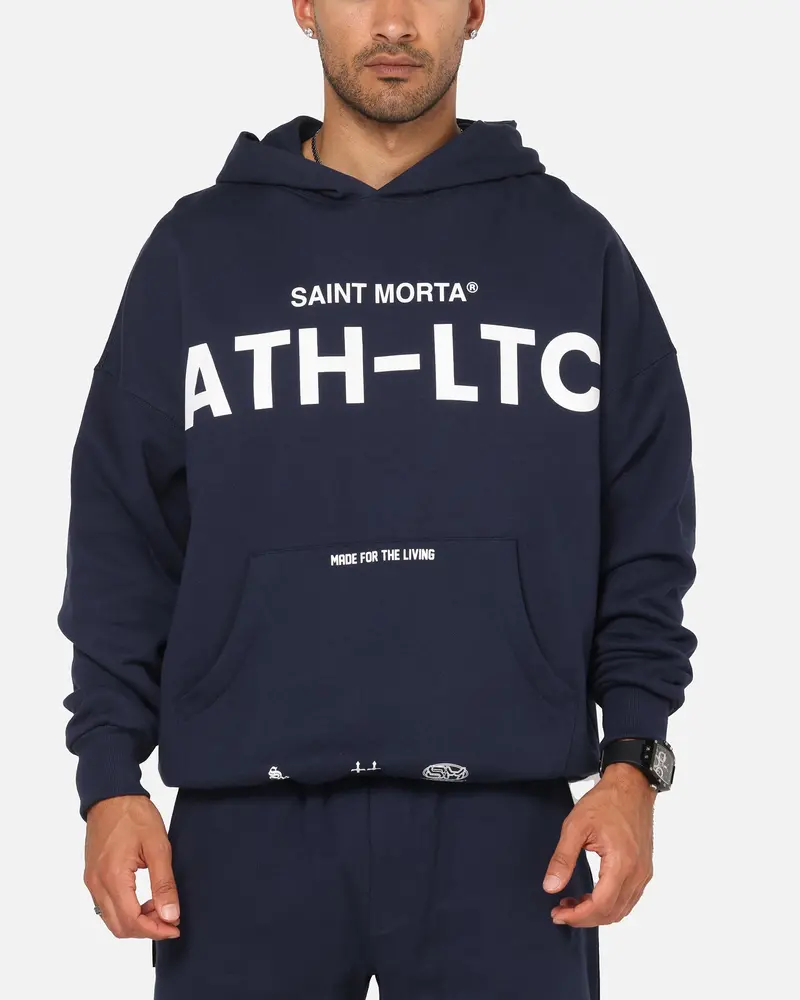 Saint Morta Athltc Hoodie Dark Royal 1