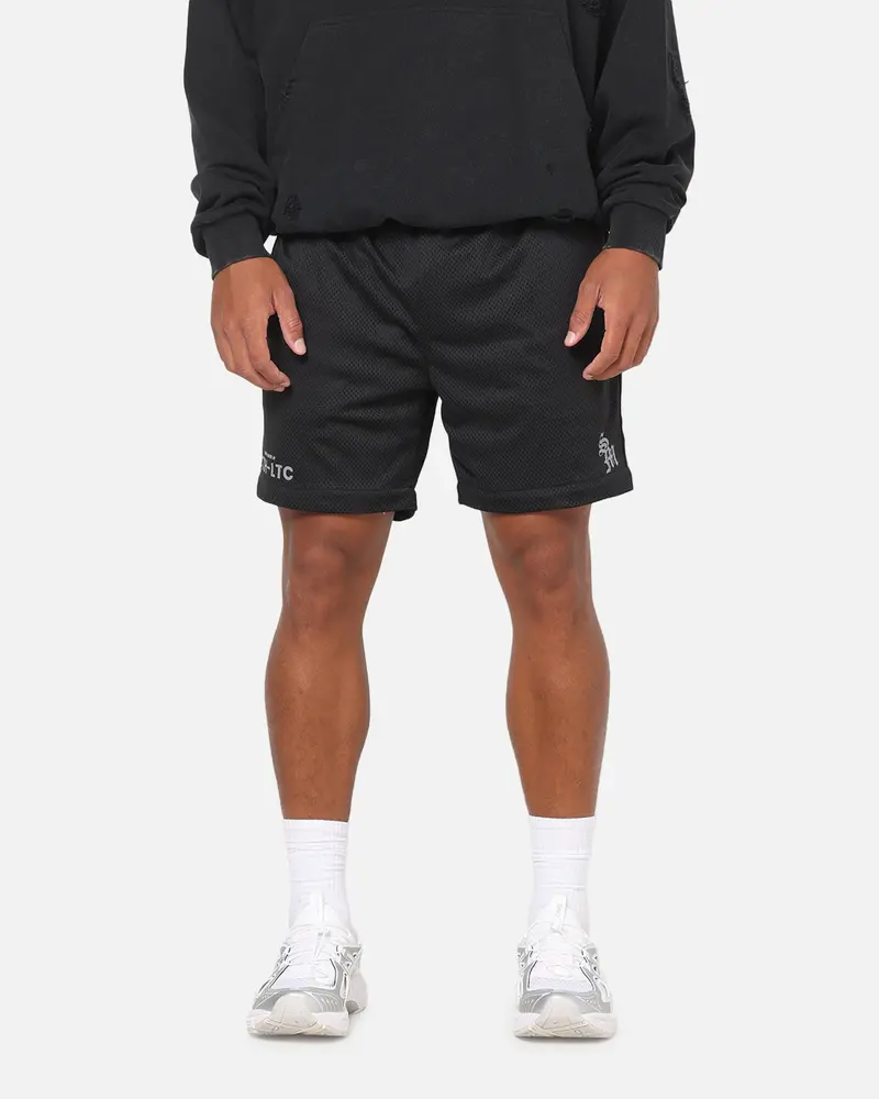 Saint Morta Athltc Mesh Shorts Black 1