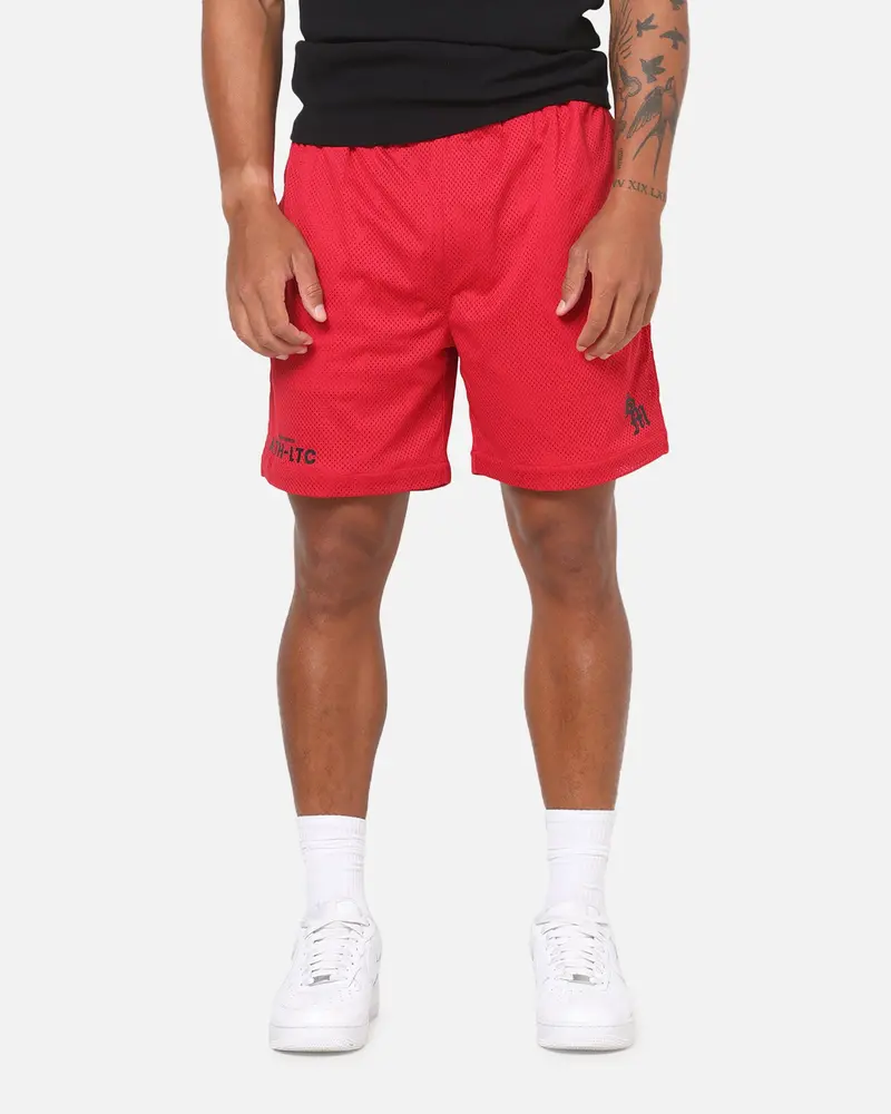 Saint Morta Athltc Mesh Shorts Pigment Red 1