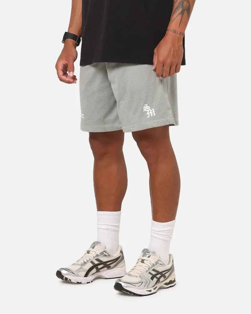 Saint Morta Athltc R3 Mesh Shorts Sage 1