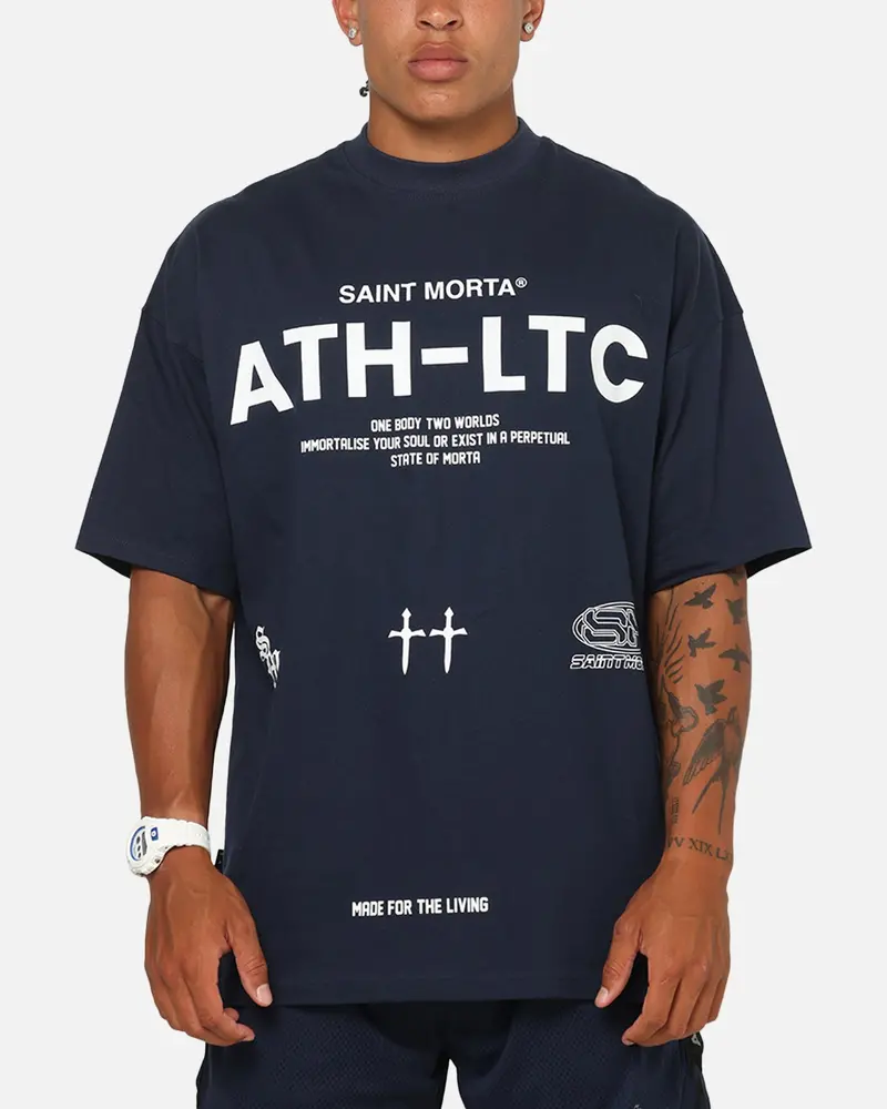 Saint Morta Athltc T-Shirt Dark Royal 1