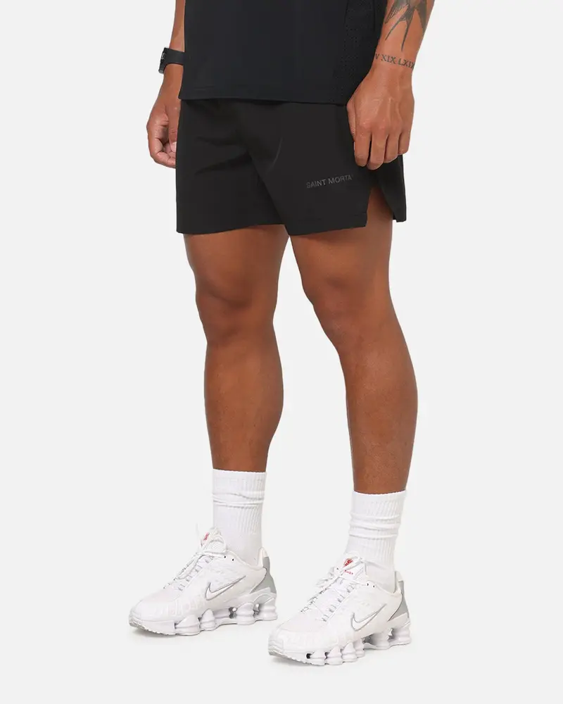 Saint Morta Athltc Training Shorts Black 1
