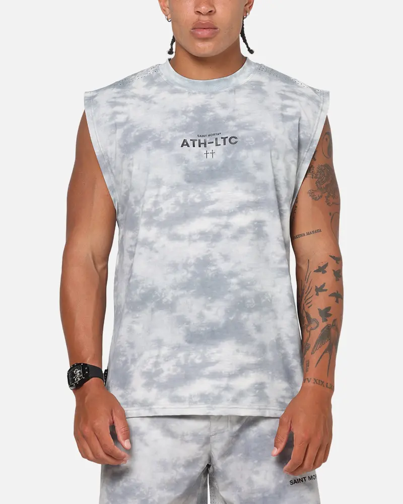 Saint Morta Athltc Training Singlet Concrete 1