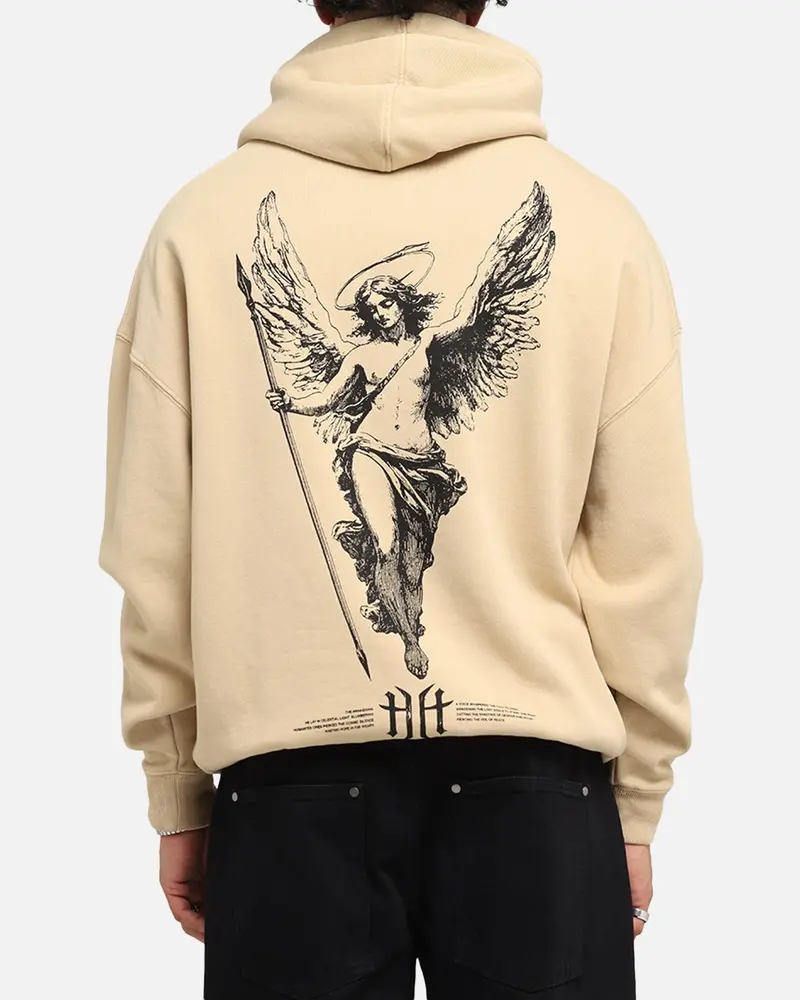 Saint Morta Awakening Boxy Hoodie Stone 1