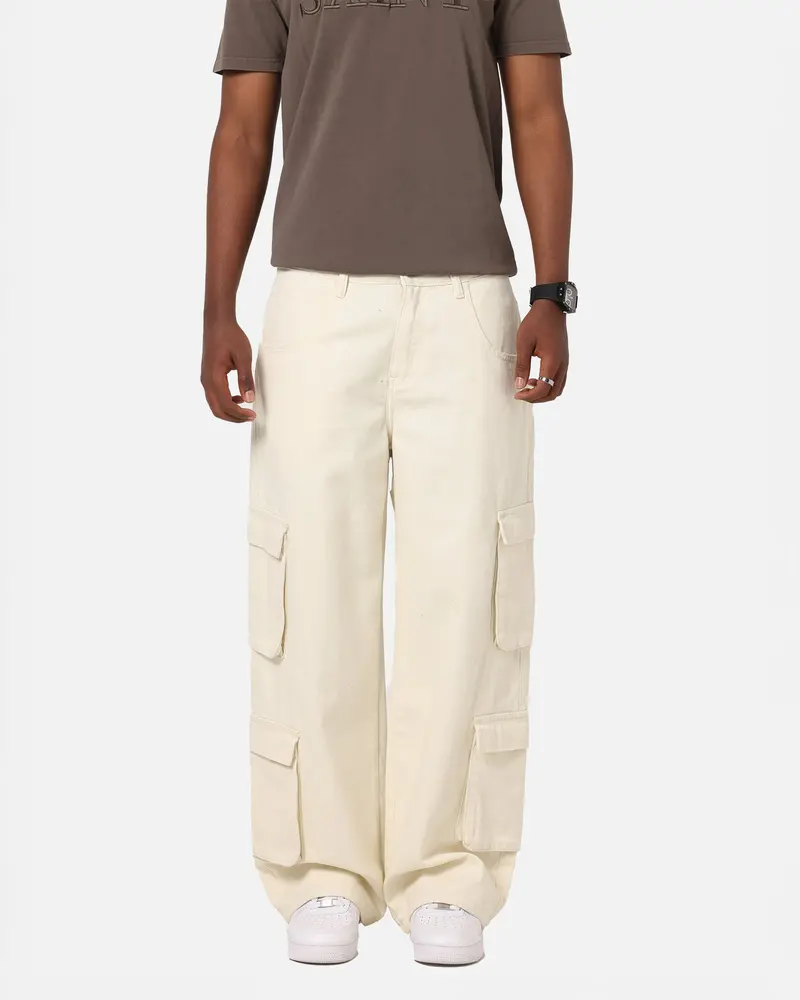 Saint Morta Baggy Workwear Jean Antique White 1