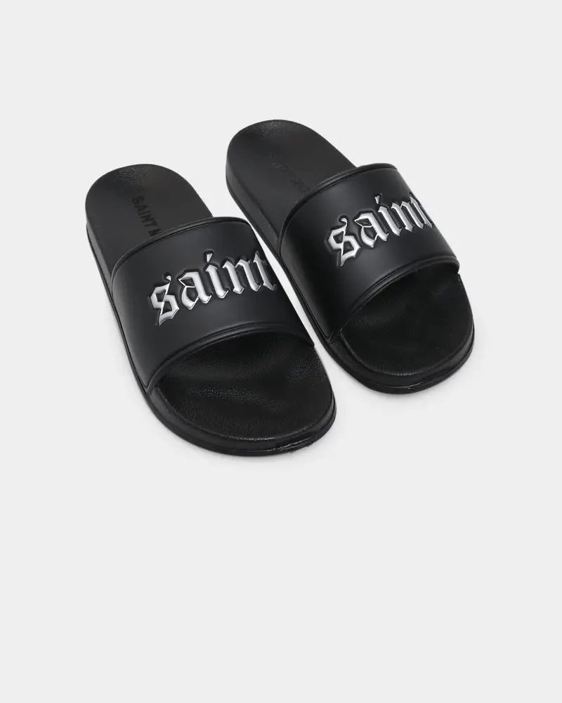 Saint Morta Cambronne Slide Black/Silver 1