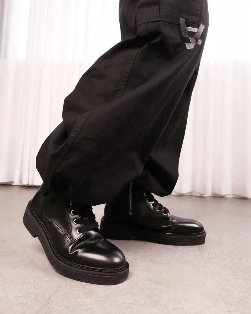 Saint Morta Chunky Boot Black 1