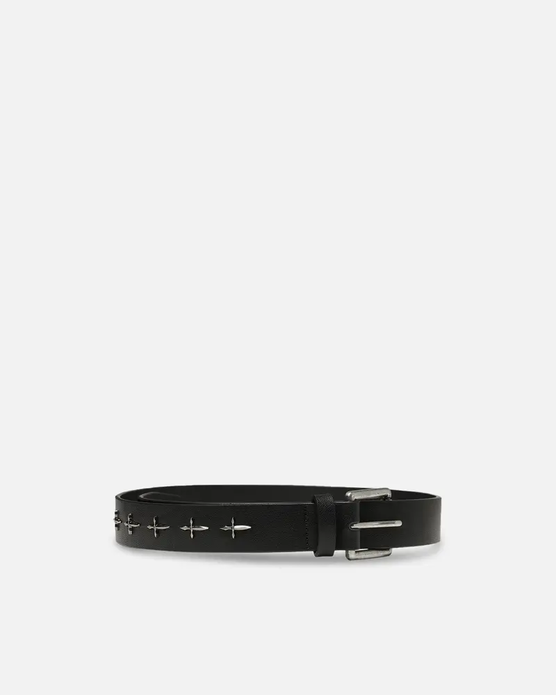 Saint Morta Crossfire Leather Belt Black 1
