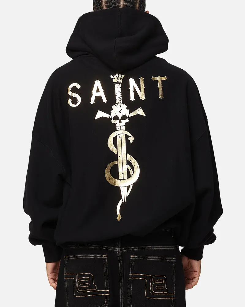 Saint Morta Daggers Premium Hoodie Black/Gold 1