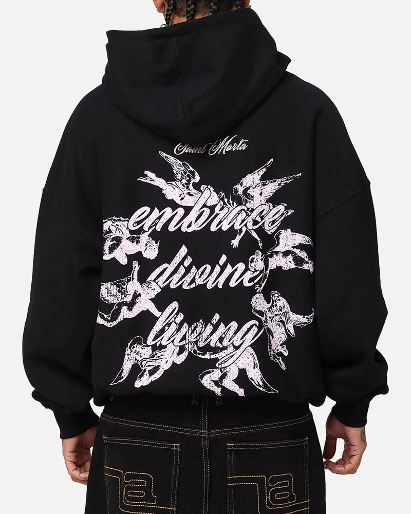 Saint Morta Divine Living Hoodie Black 1