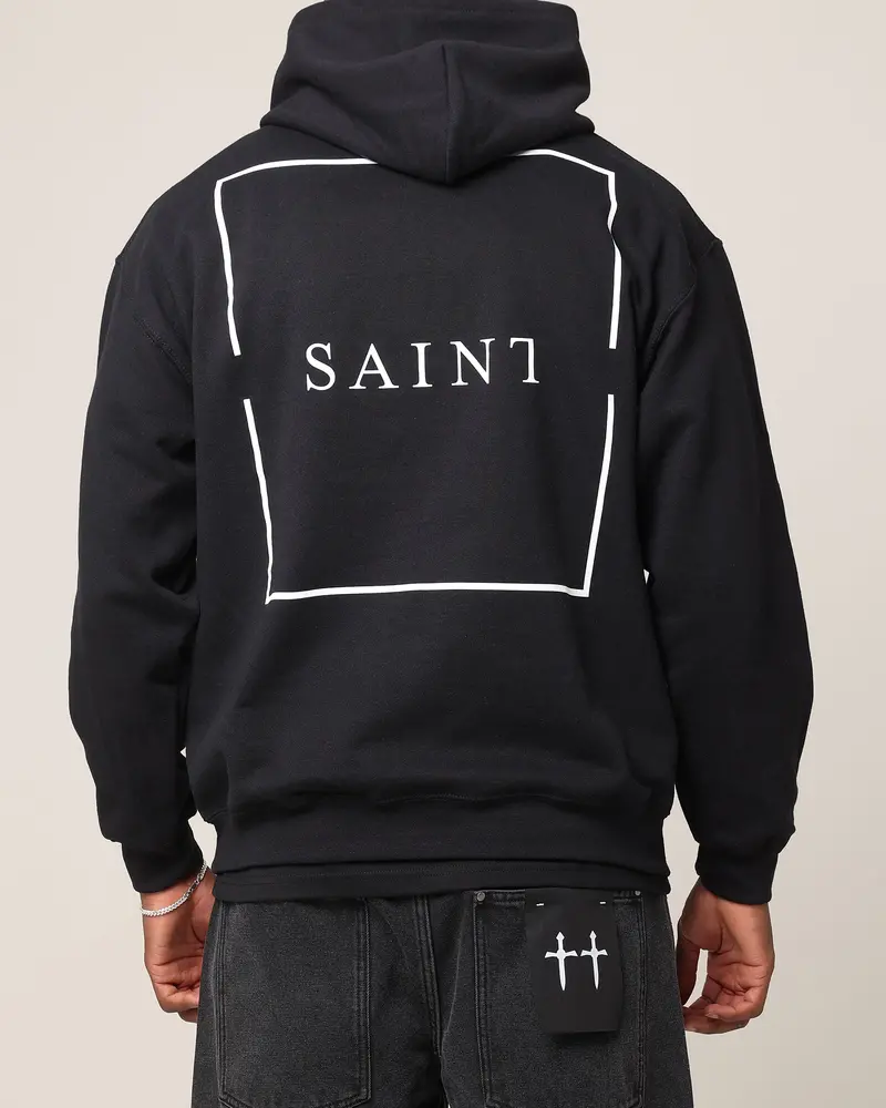 Saint Morta Division Hoodie Black 1