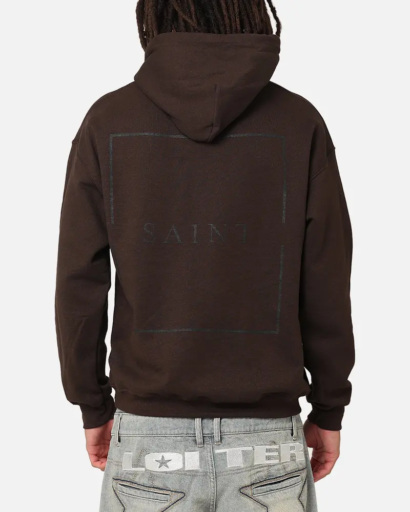 Saint Morta Division Hoodie Brown 1
