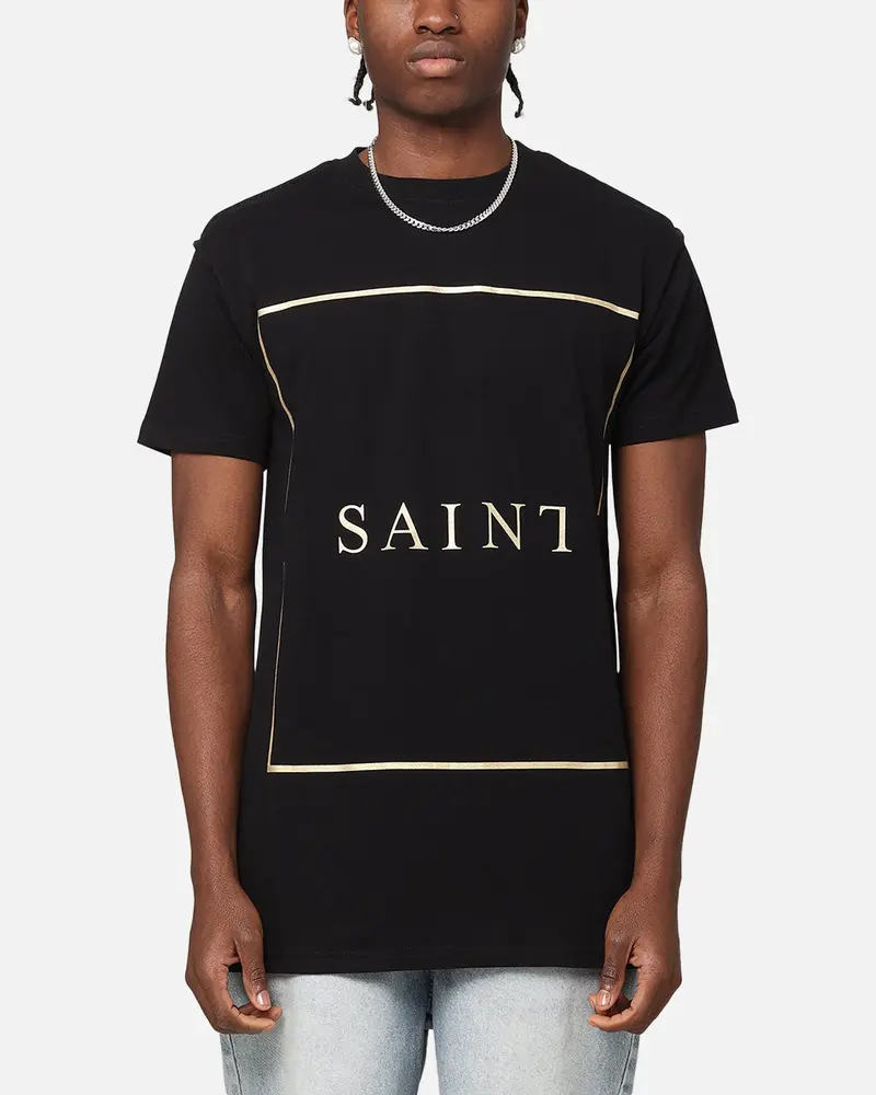 Saint Morta Division Lafayette T-Shirt Black/Gold 1