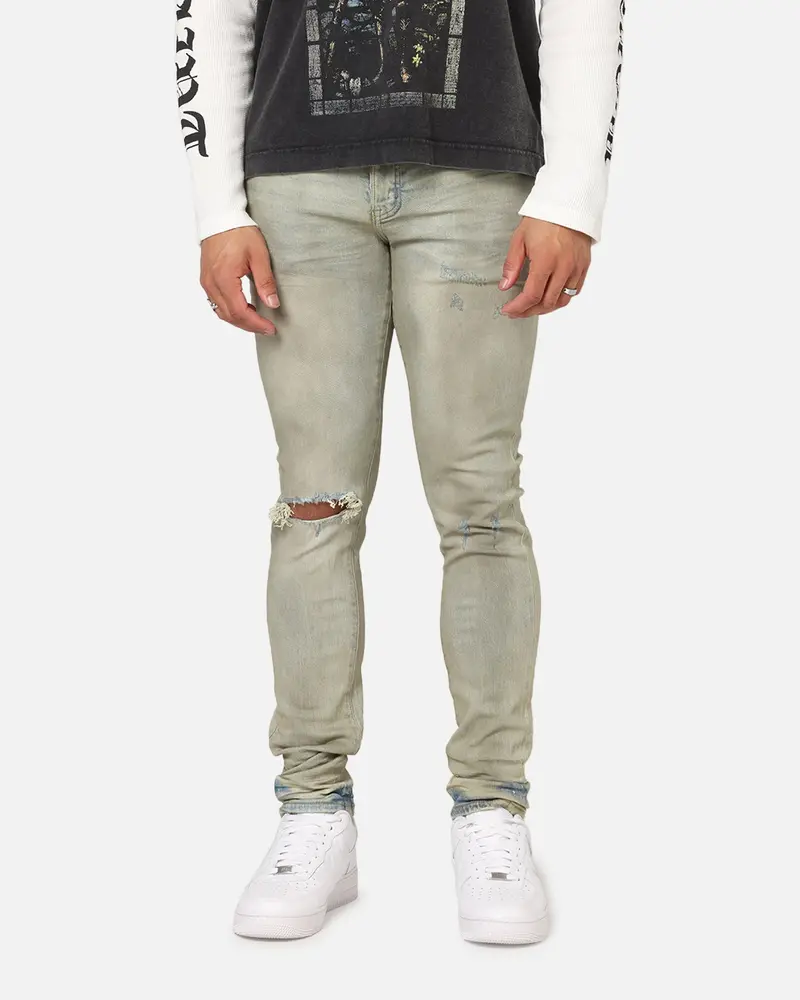 Saint Morta Dynasty Dirty Distressed Jeans Dirty Denim 1