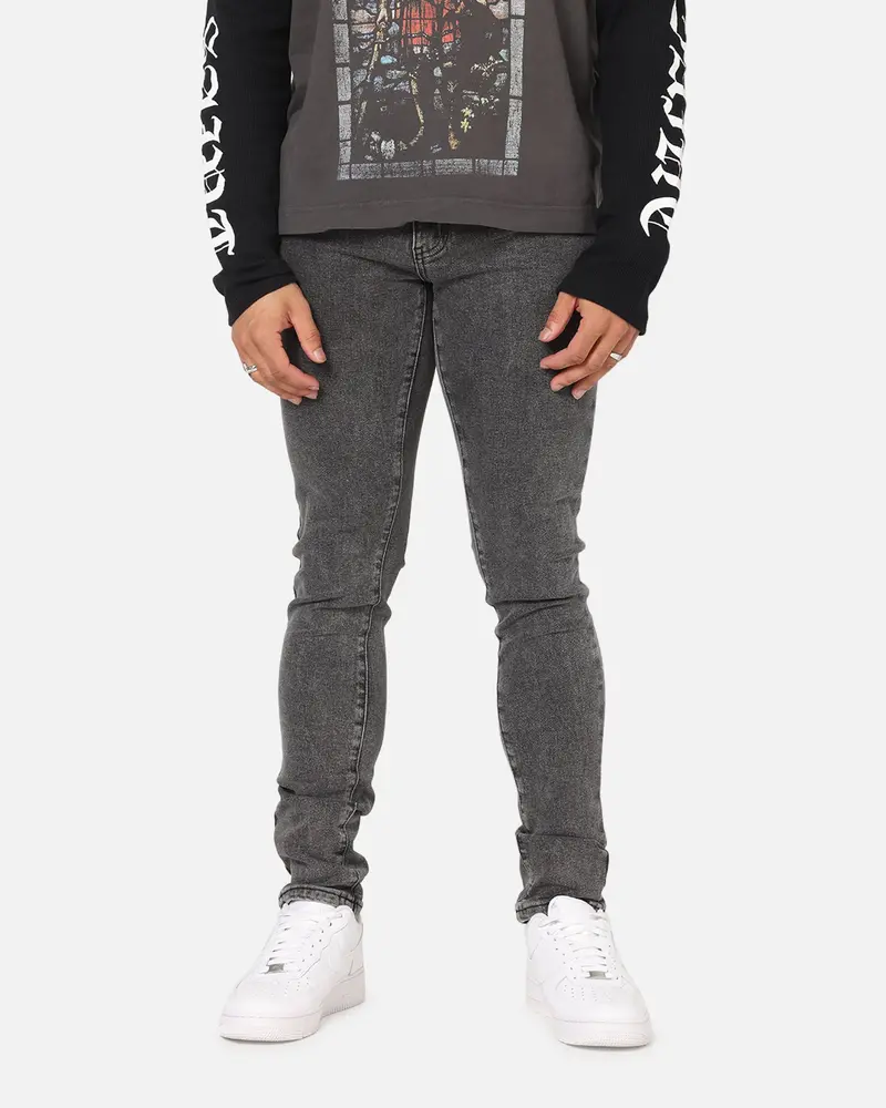 Saint Morta Dynasty Jeans Black Stonewash 1