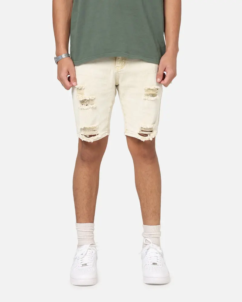 Saint Morta Dynasty V2 Denim Shorts Dirty Blonde 1