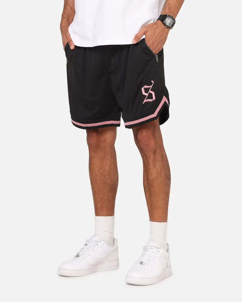 Saint Morta Envogue Allstar Basketball Shorts Black/Pink 1