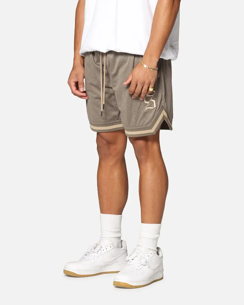 Saint Morta Envogue Allstar Basketball Shorts Dark Brown 1