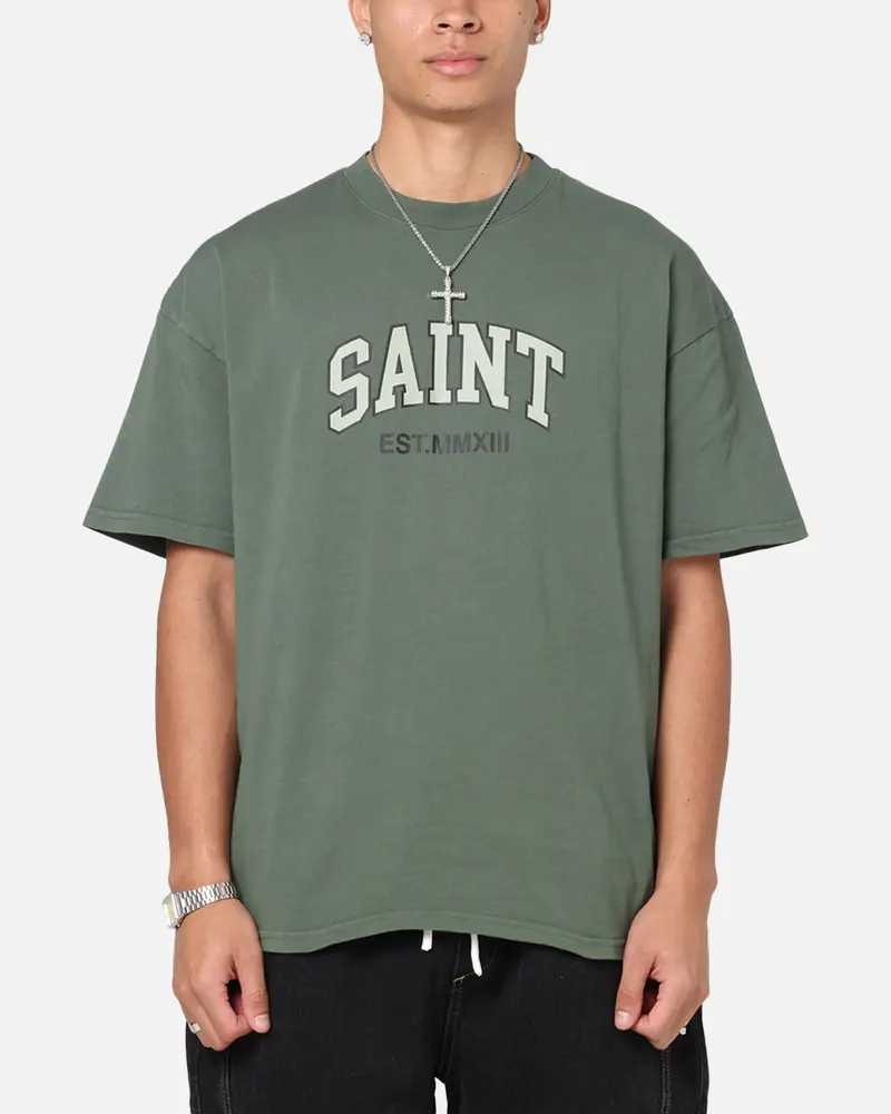 Saint Morta Established T-Shirt Green 1