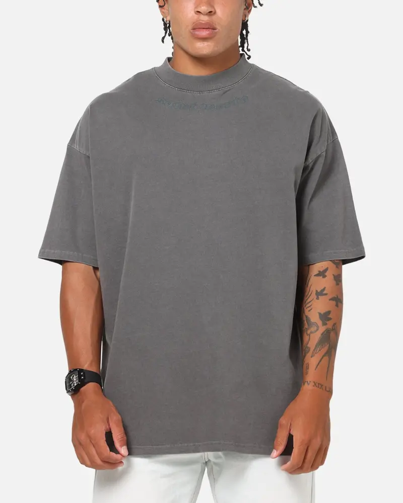 Saint Morta Fade Away Boxy T-Shirt Washed Charcoal 1