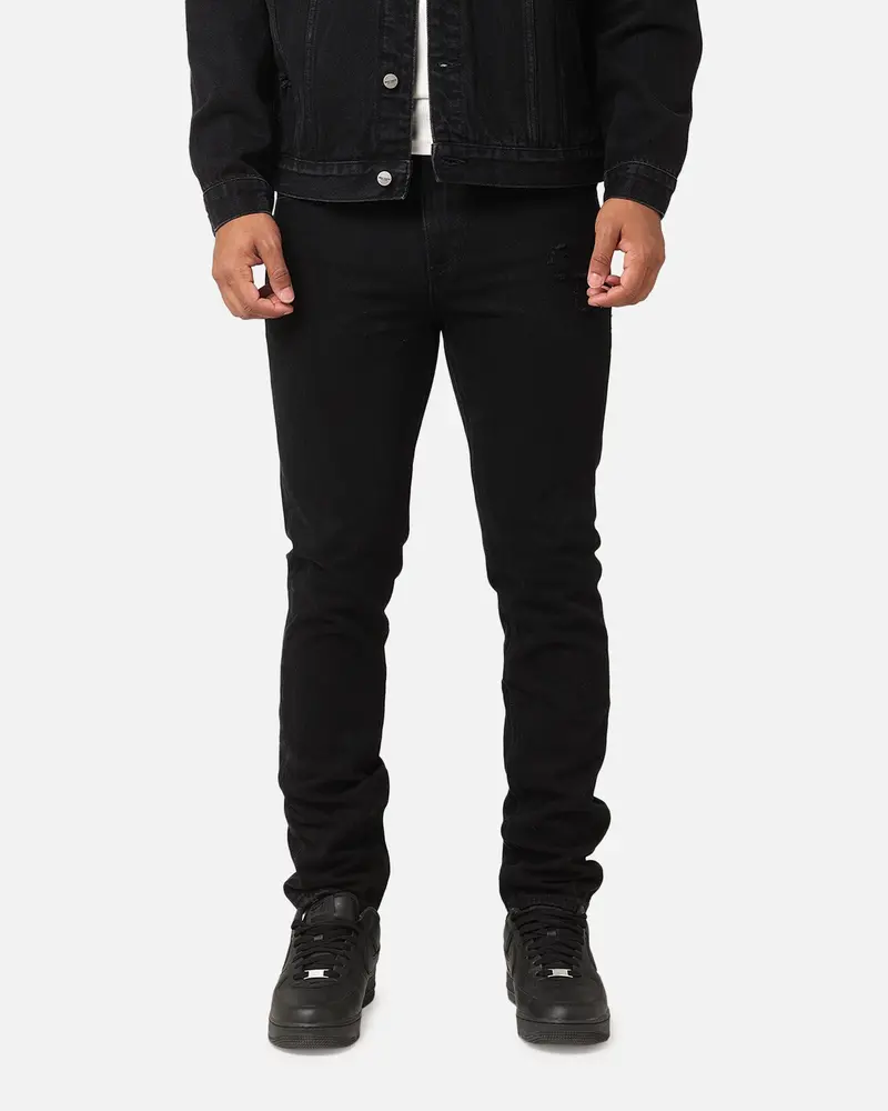 Saint Morta Fimi Distressed Jeans Washed Black 1