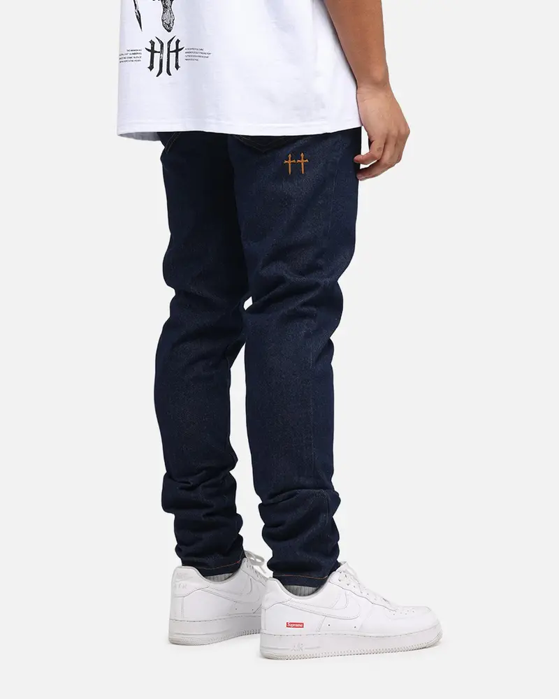 Saint Morta Fimi Jeans Indigo/Tan 1