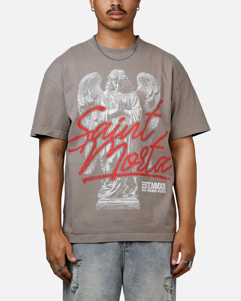Saint Morta Forever T-Shirt Vintage Khaki 1