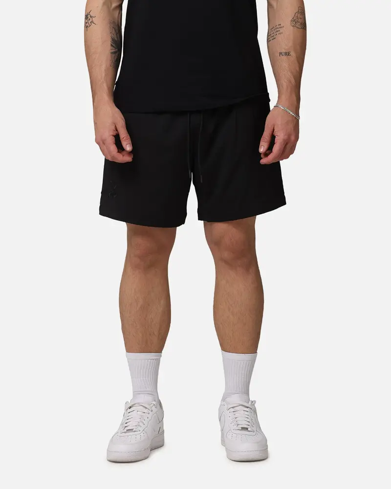 Saint Morta Gothic Walk Shorts Black 1