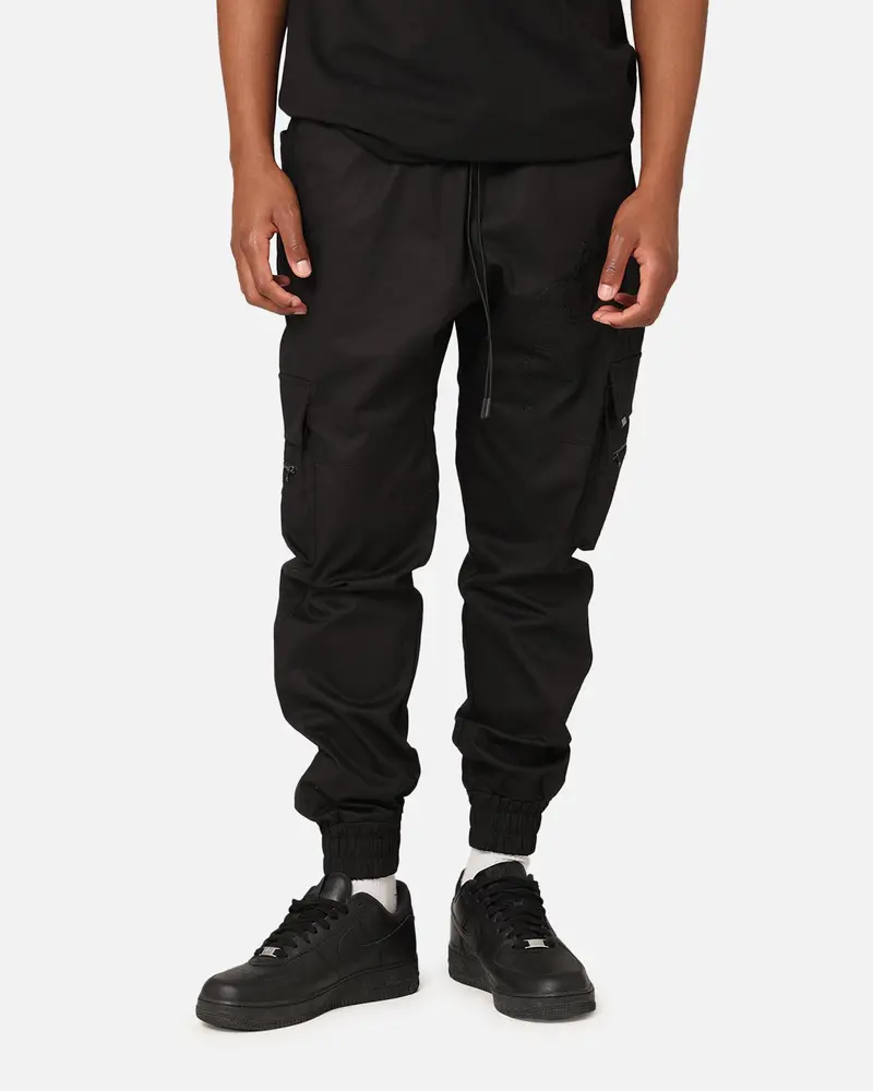 Saint Morta Hikari Cargo Jogger Black 1