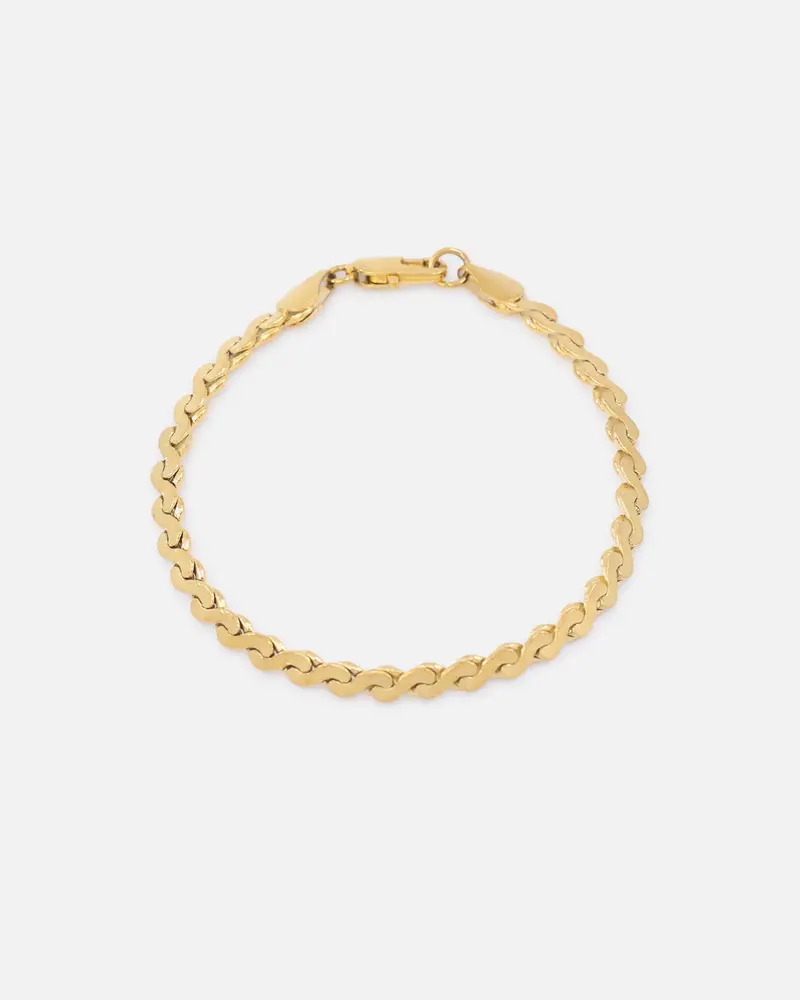 Saint Morta Infinity Bracelet Gold 1