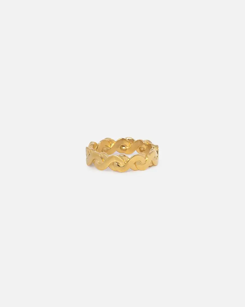 Saint Morta Infinity Ring Gold 1