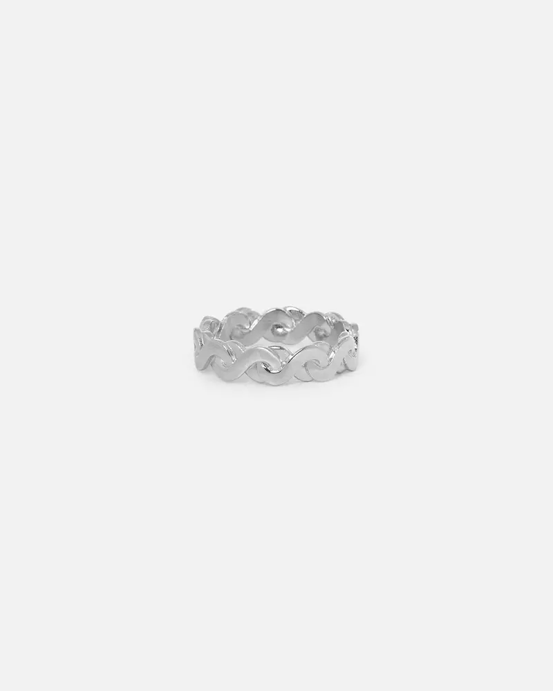Saint Morta Infinity Ring White Gold 1