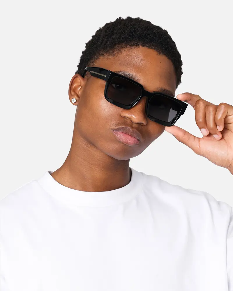 Saint Morta Las Ratas Sunglasses Black/Gold 1