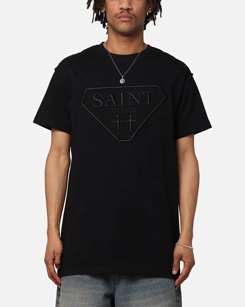 Saint Morta Liberty Lafayette T-Shirt Black/Black 1