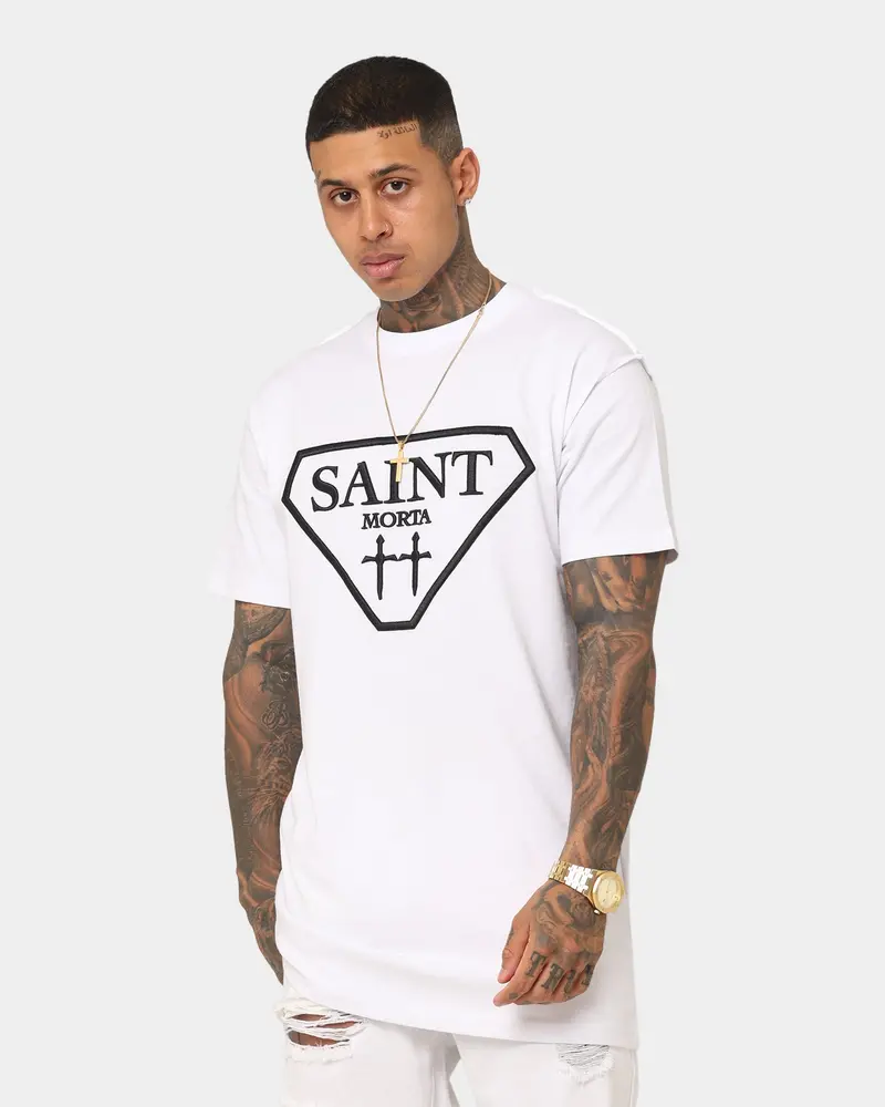 Saint Morta Liberty Lafayette T-Shirt White/Black 1