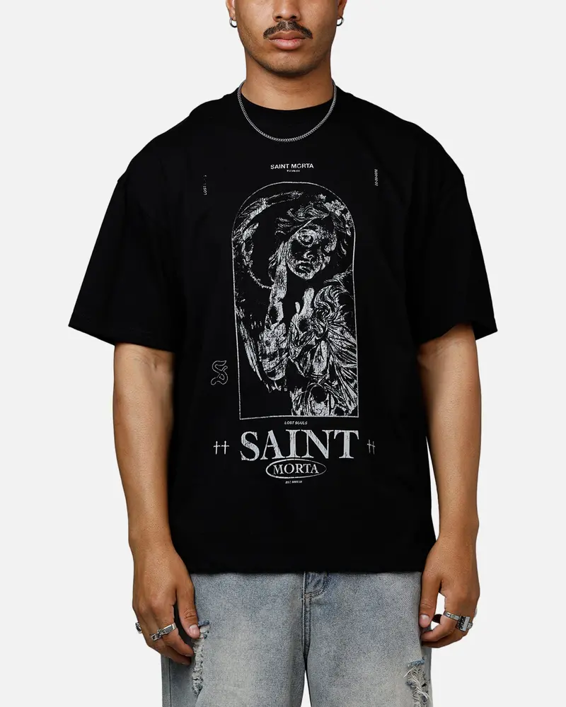 Saint Morta Lost Souls Heavyweight T-Shirt Black 1
