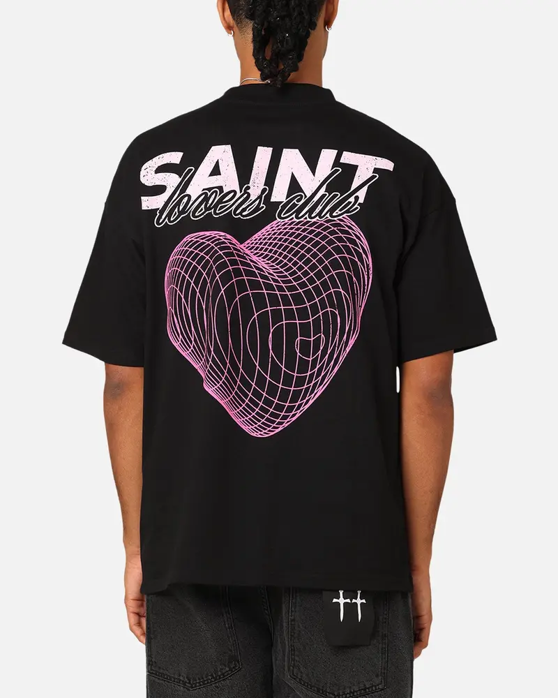 Saint Morta Lovers Club T-Shirt Black 1