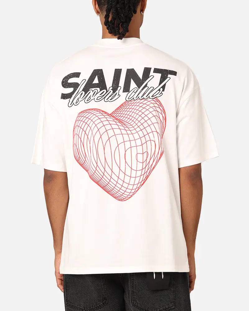 Saint Morta Lovers Club T-Shirt Off White 1