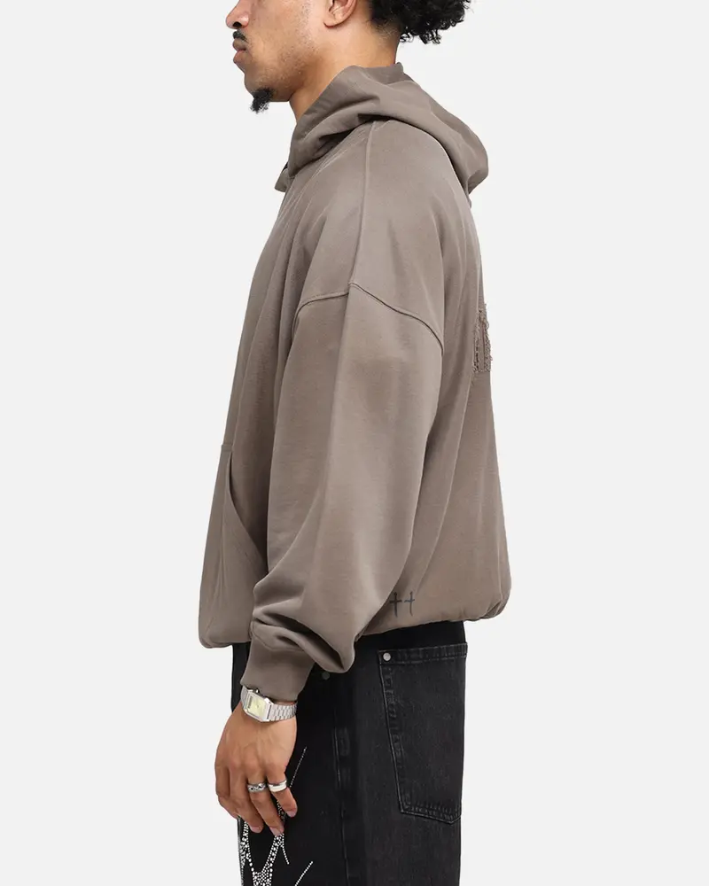 Saint Morta Manticore Boxy Hoodie Sunfade Brown 6
