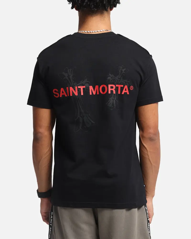 Saint Morta Memoriam Lafayette T-Shirt Black 1