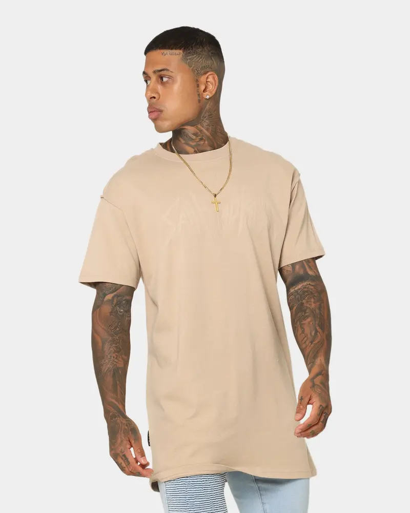 Saint Morta Metal Lafayette T-Shirt Stone/Stone 1