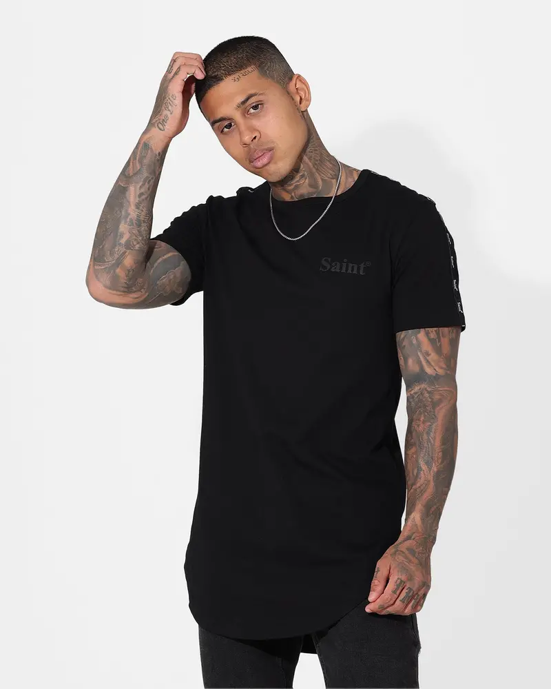 Saint Morta Numeraire Sport El Duplo T-Shirt Black/Black 1